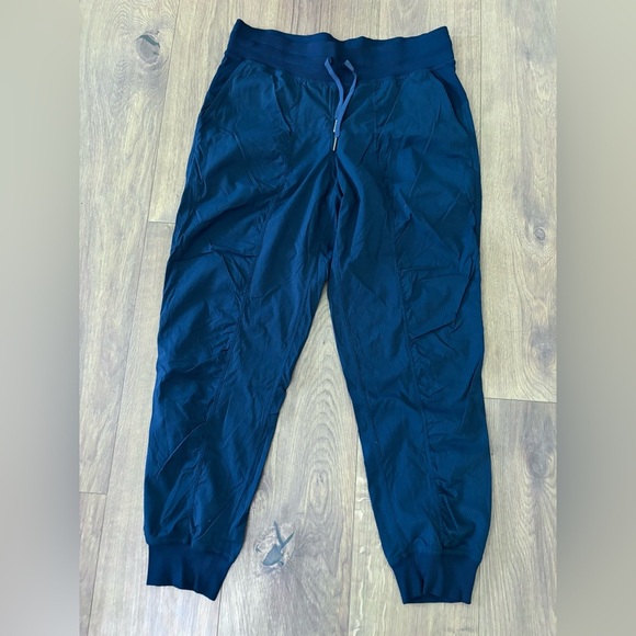 Navy Lulu Studio Joggers - Picture 2 of 3